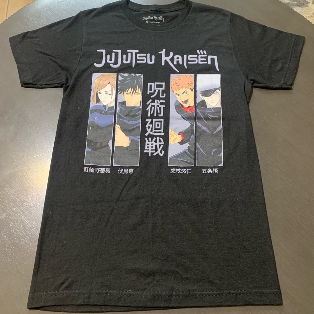 jujutsu kaisen black t-shirt women’s S